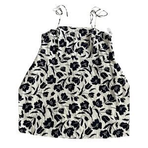 Old navy dress floral sundress NWT linen blend plus size 3XL